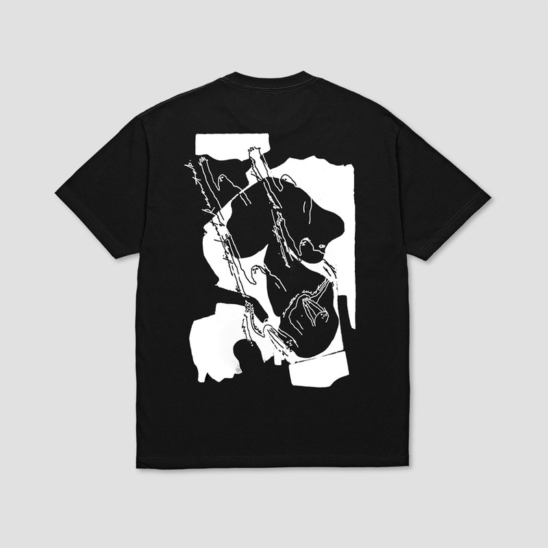 Last Resort AB Reach Out T-Shirt Black / White Small