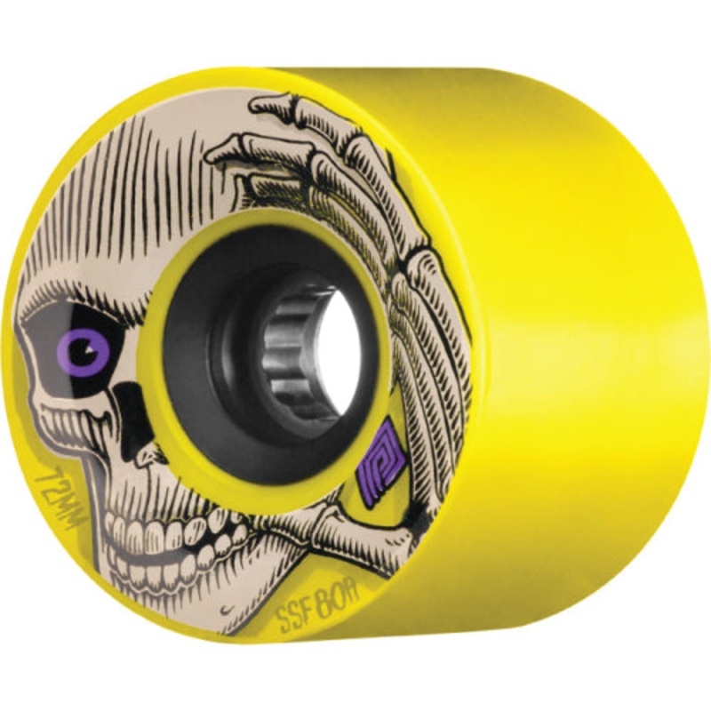 Powell Peralta Kevin Reimer Wheels Yellow 72MM 80A 72mm