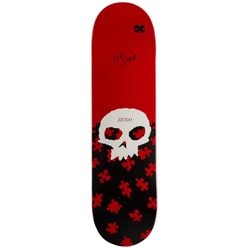 Sandoval Puzzle Skull 8.25″ Skateboard Deck Multicolor 8.25″