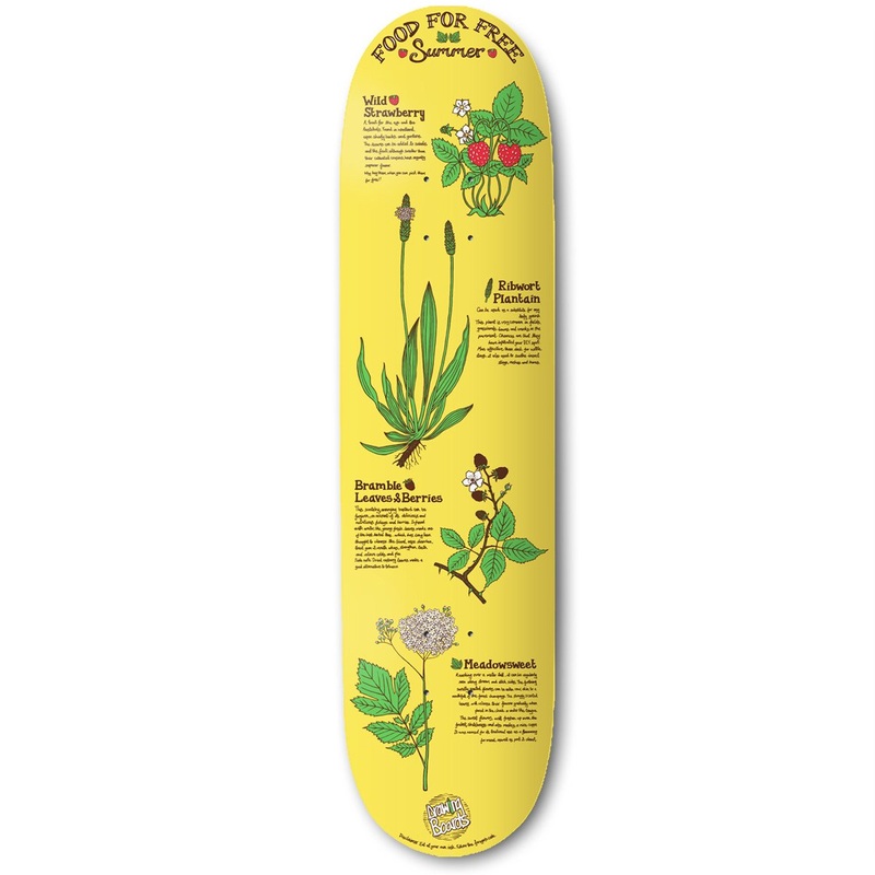 The Drawing Boards – 8.5″ – Food For Free – Summer Deck