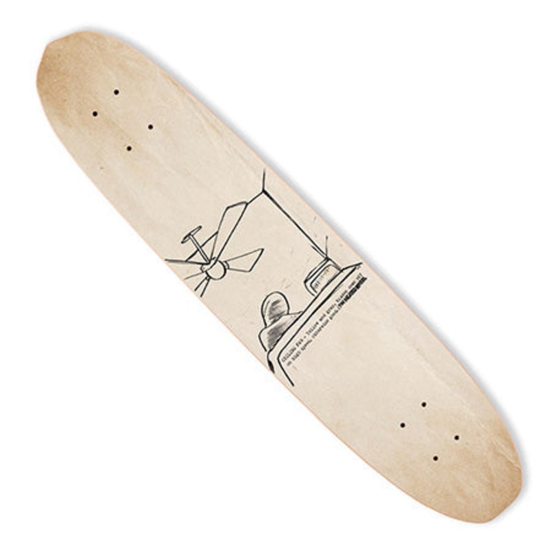The Heated Wheel Fan For Sale Polarizer Deck Natural 6 x 27.5