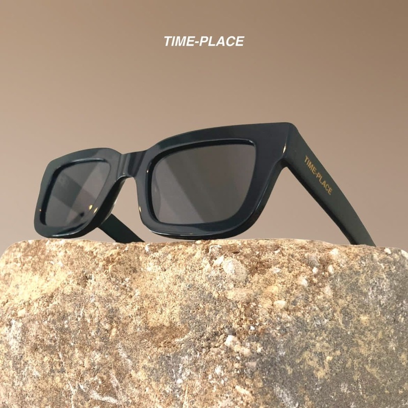 Time-Place – Diego Sunglass Frame – Standard Black
