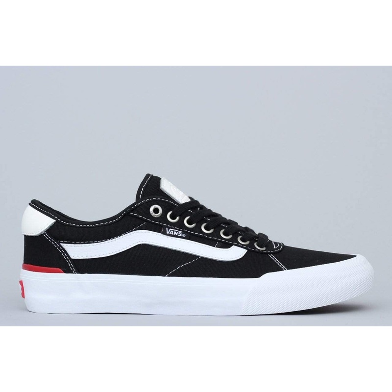 Vans Chima Pro 2 Shoes Black / White (Canvas) UK7