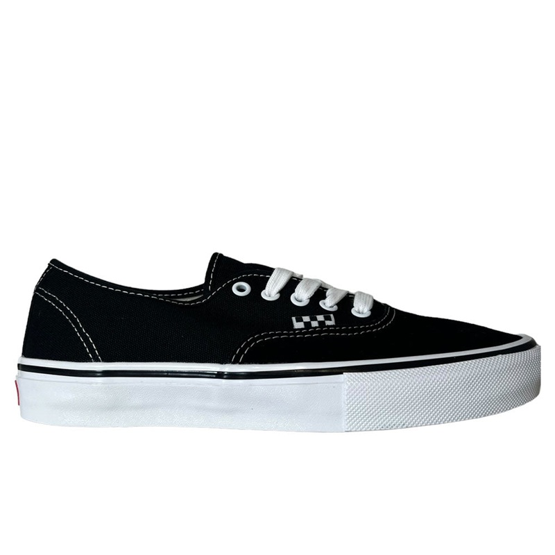 VNOA5FC8Y28 Suede Canvas Black White Authentic Vans Skate Skateboarding Shoes 7