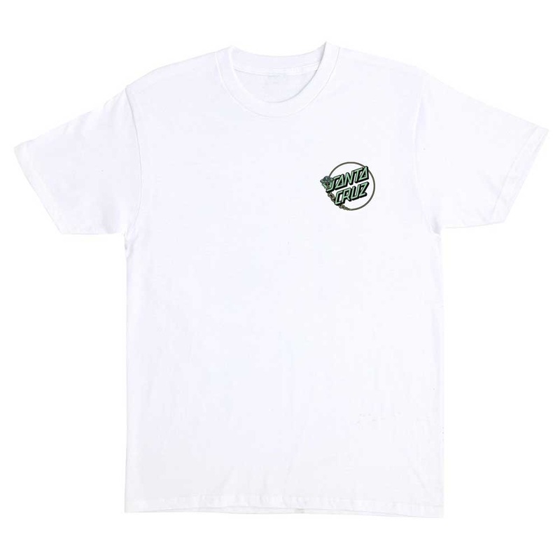 Winkowski Dope Plant 2 Dot White Heavyweight Tee Mens Santa Cruz MD