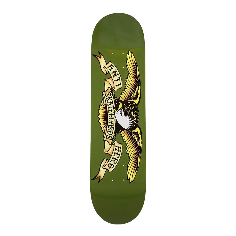 Anti Hero Classic Eagle Deck – Green – 8.32″