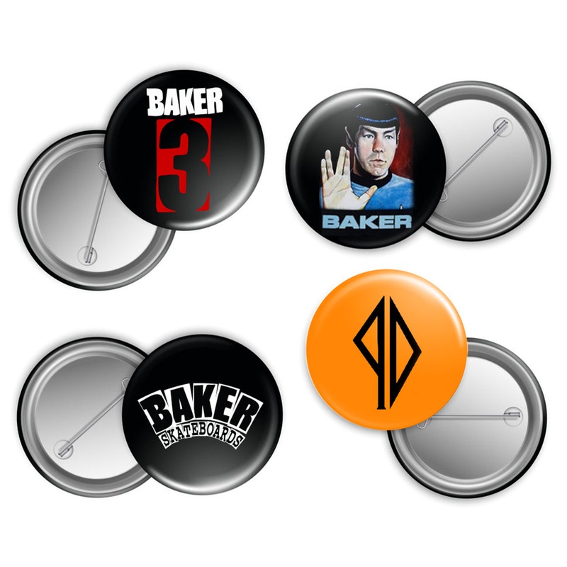 Baker Baker 3 Button 4 Pack Assorted One Size Fits All