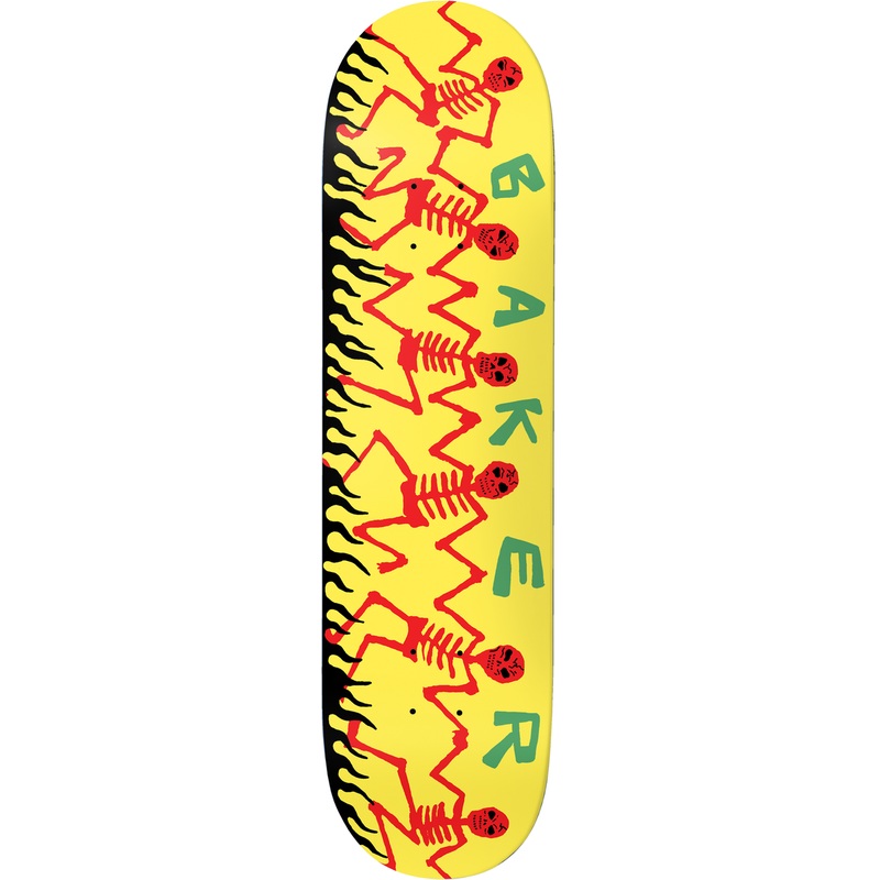 Baker Figgy Dancing Skellies 8.5″ Skateboard Deck