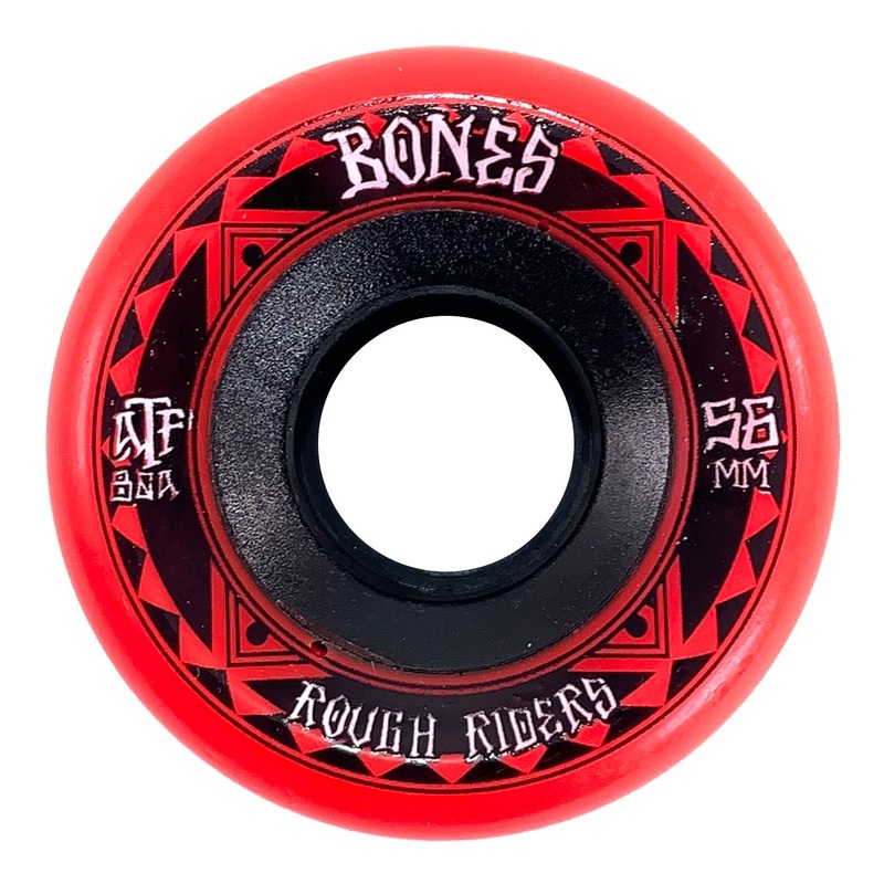 Bones 56mm ATF Rough Riders Runners – Red