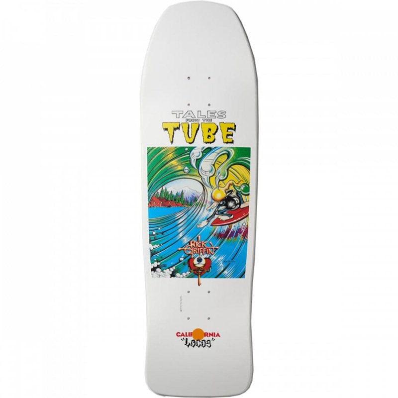 California Locos Rick Griffin Tales From The Tube 32″ Longboard Deck Deck