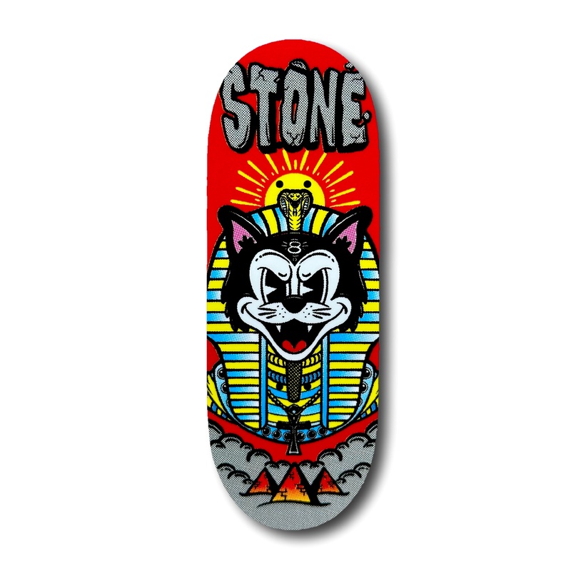 Chems “Stone Ocho Pro Model” Fingerboard Deck 29mm Mid-Pro Popsicle