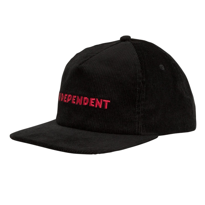 Independent Truck Co. Beacon Unstructured Mid Snapback Hat Black