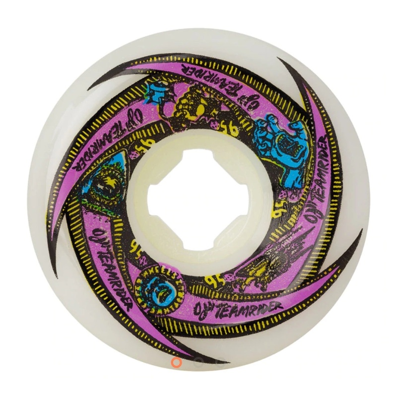 OJ II Teamrider Speedwheels 57mm 95a – WHITE