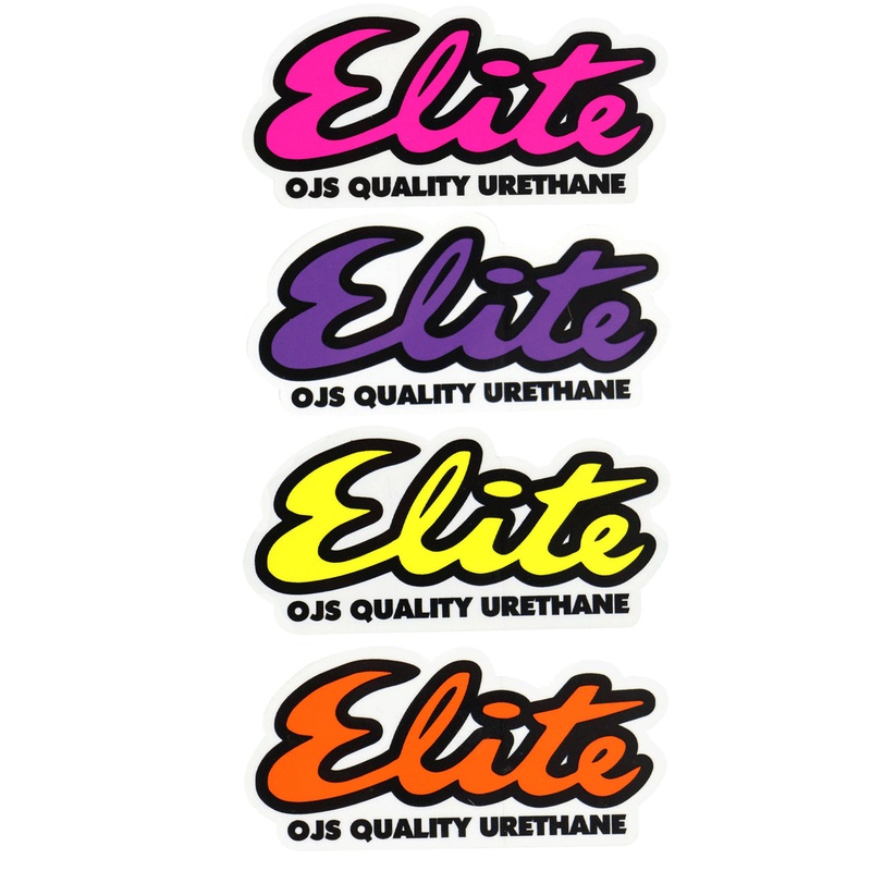 OJ Wheels “Elite” Sticker Green