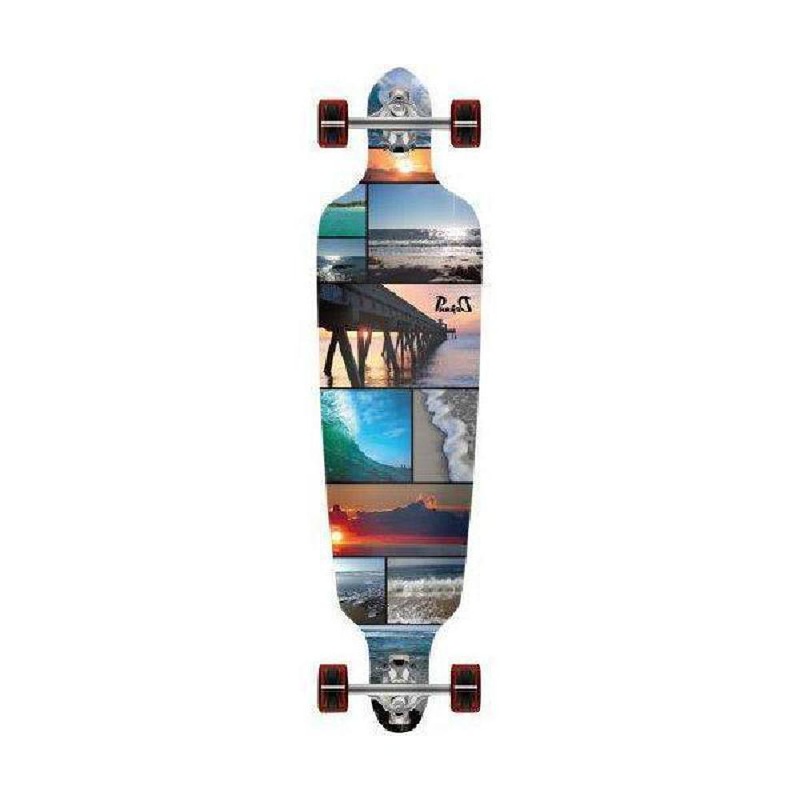 Punked SeaSide Drop Through 40″ Longboard Complete