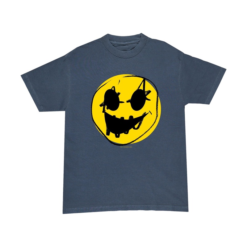 Quasi Haha T-Shirt Faded Navy M