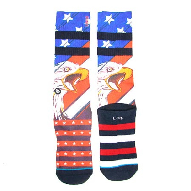 Stance Talon Crew Socks White Large/ Extra Large