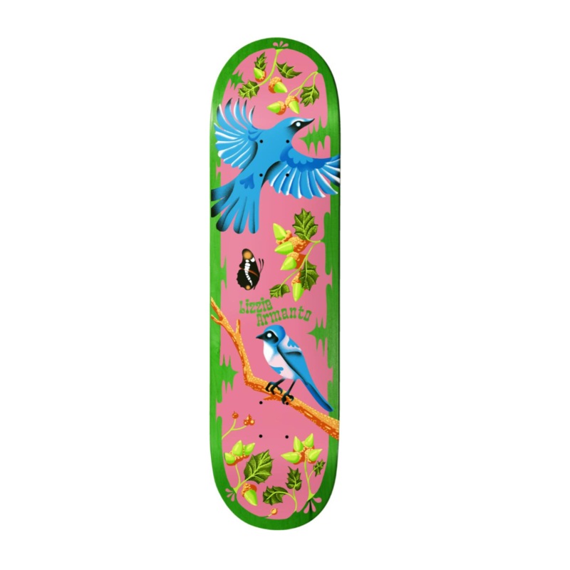 Birdhouse Skateboards “Lizzy Armanto- Theodore Payne” 8.25″ Deck