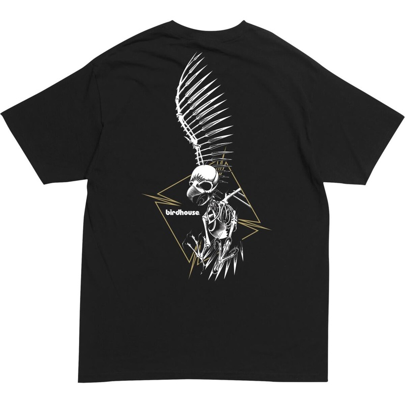 BIRDHOUSE TONY HAWK “FULL SKULL” T-SHIRT Small