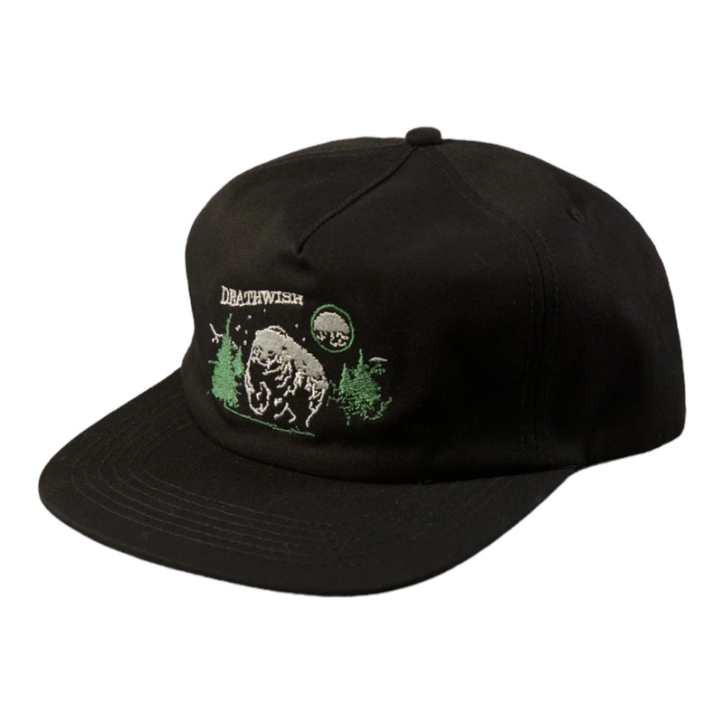 DeathWish Night Hike Black Snapback OS