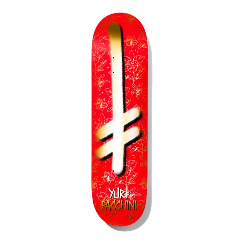 DEATHWISH YURI GANG LOGO ORCHIDS DECK 8.25 8.25