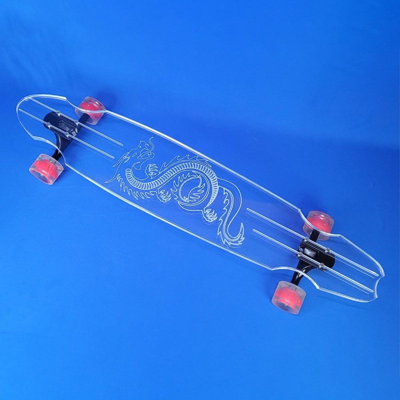 Ghost Dragon 40″ Wheel Cut Longboard