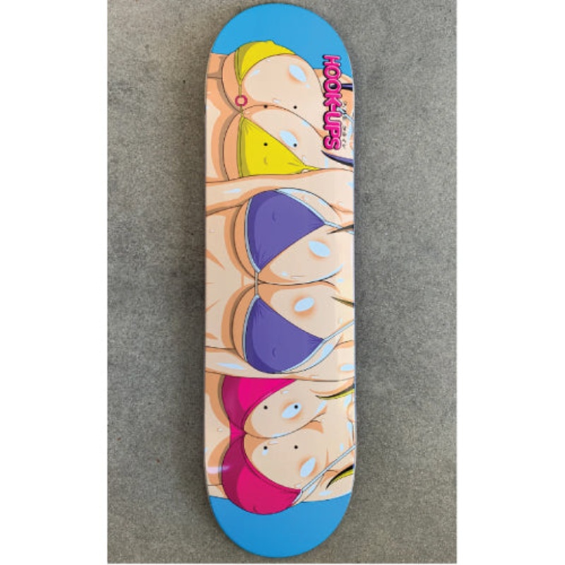 Hook-Ups 3 Girls Skateboard Deck 8.25″ 8.25″