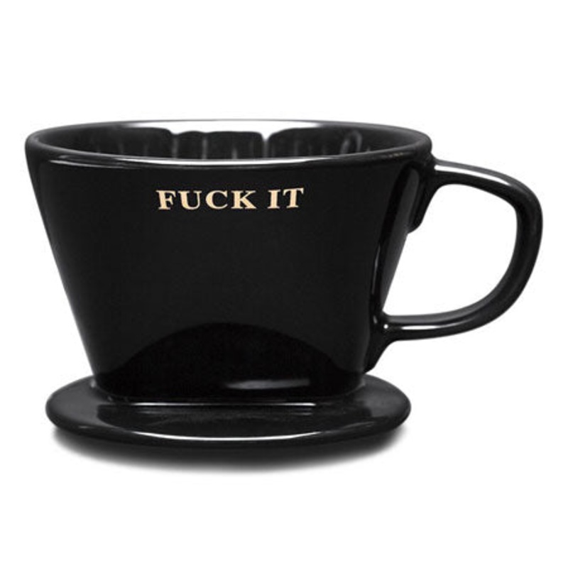 HUF Fuck It Pour Over Black N/A