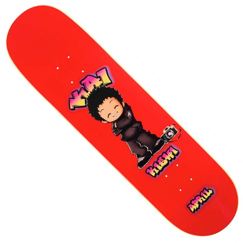 New Pro Kai Kishi 8.25×31.8 Red April Deck