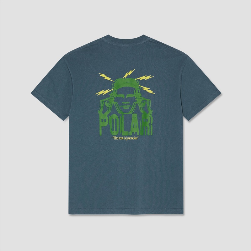 Polar Noise T-Shirt Grey Blue X-Small