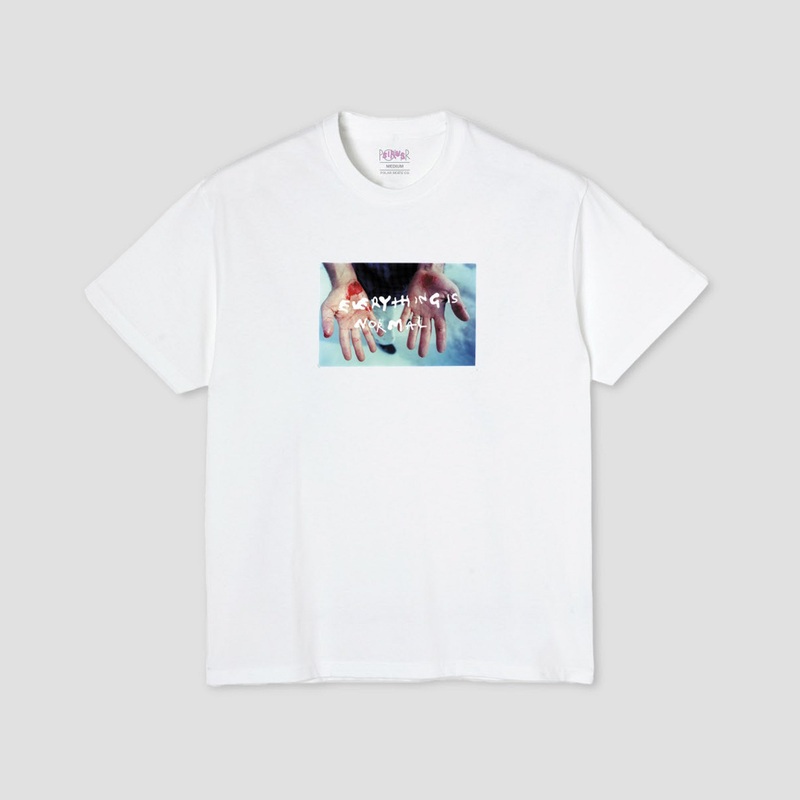 Polar Skate Co T-Shirt Commitment White Small