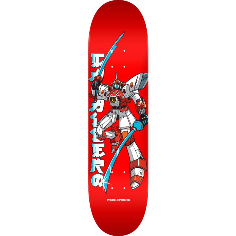 POWELL PERALTA CABALLERO GUNDAM RED 8.25″ SKATEBOARD DECK