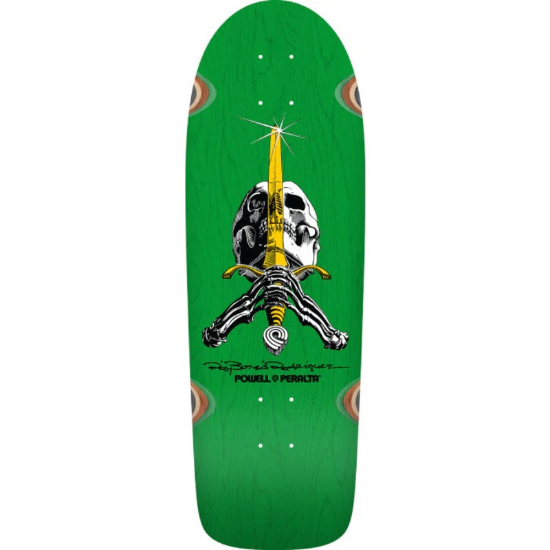 Powell Peralta “OG Skull and Sword- Green” 10″ Deck