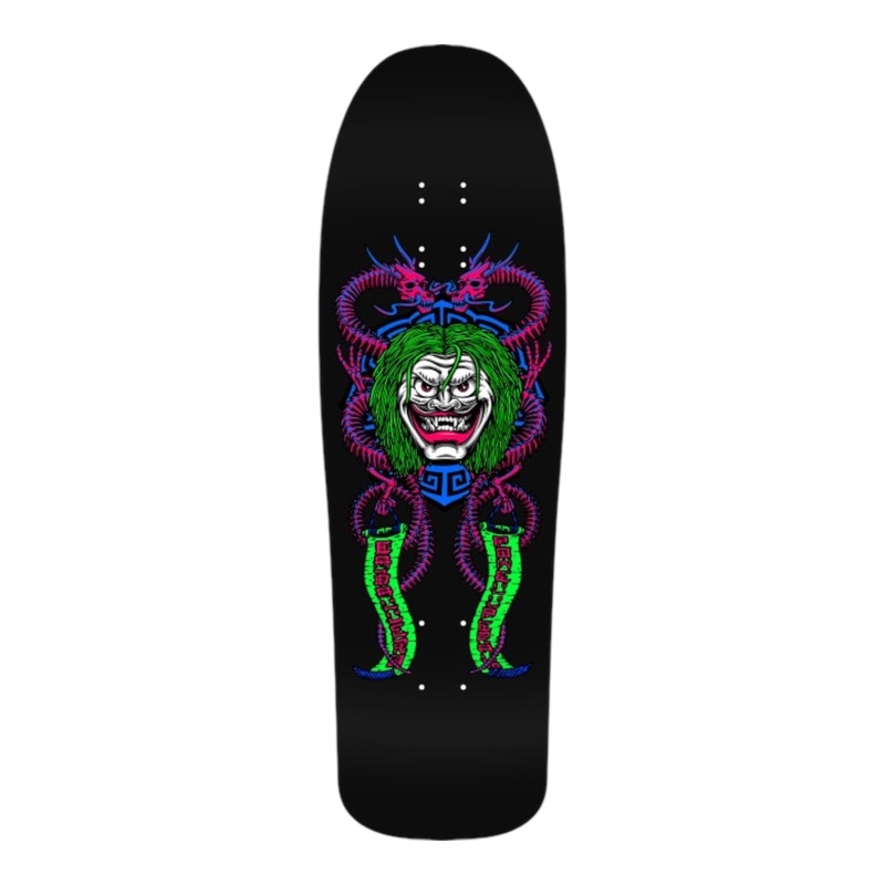Powell Peralta Steve Caballero Mask Reissue Skateboard Deck Blacklight – 9.75 9.75