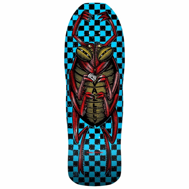 POWELL PERALTA VALLELY BUG BLUE RED FOIL DECK