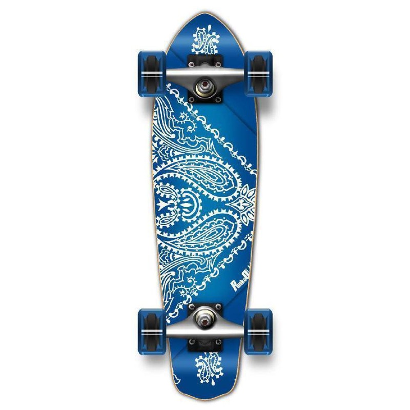 Punked Micro Cruiser Complete – Bandana Blue Complete