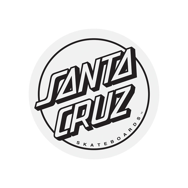 Santa Cruz Opus Dot 3″ Sticker Black