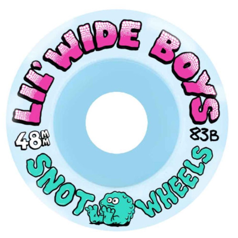 Snot Lil’ Wide Boys Wheels Ice Blue 48MM 83B 48mm