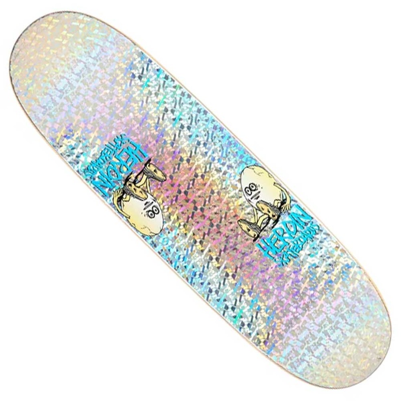 Symmetrical Holo Foil Egg 9.25×32 Heroin Deck