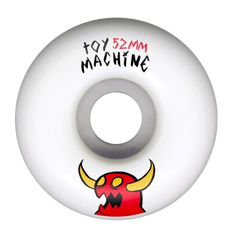 Toy Machine – 52mm – Sketchy Monster Wheels – White 52mm