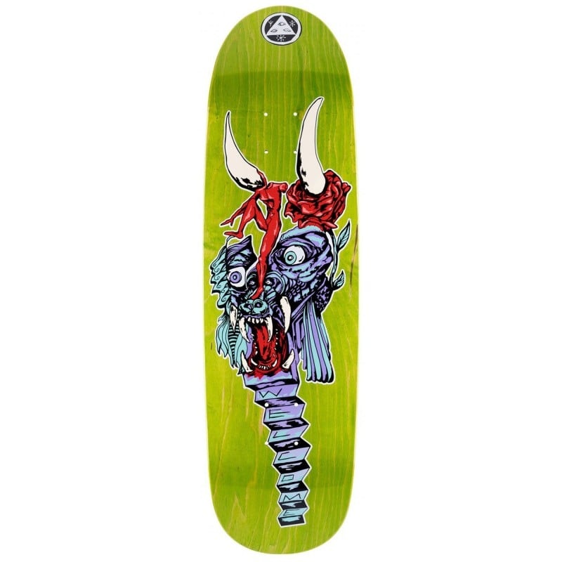 WELCOME BEAUTY ON ATHEME 8.8″ SKATEBOARD DECK 8.8