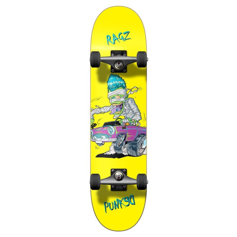 Yocaher Graphic Complete 7.75″ Skateboard – Hot Rod Ragz Complete