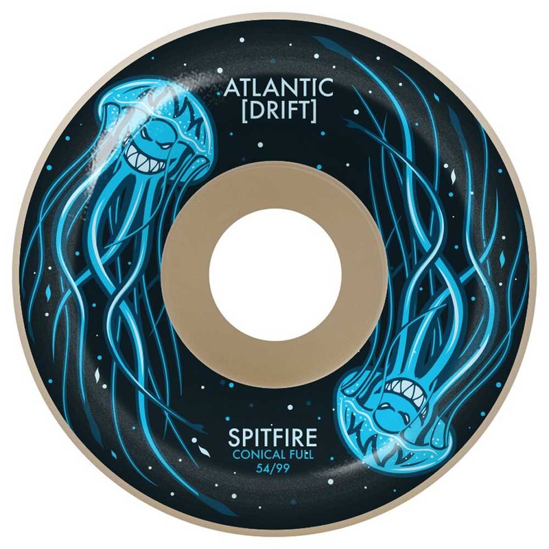 2111037154 Atlantic Drift F4 Conical Full 54mm99A Spitfire Wheels Skateboard