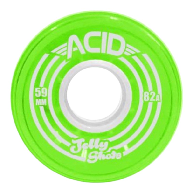 ACID CHEMICAL COMPANY 59MM 82A JELLY SHOTS 59mm Green
