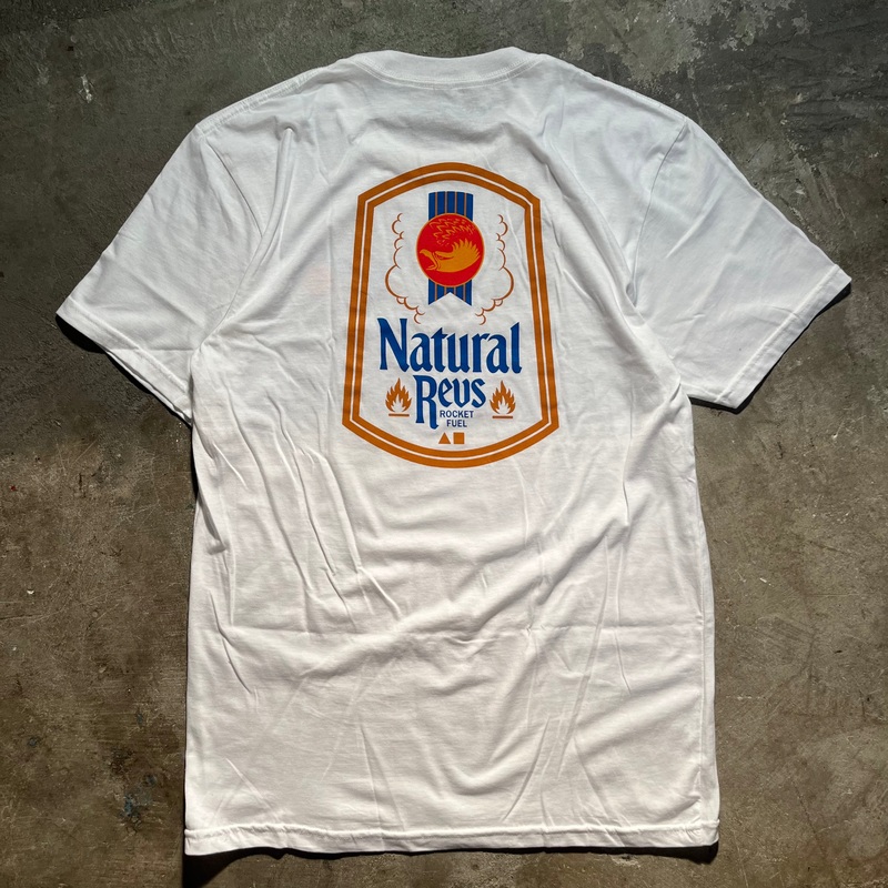 Anti-Hero Skateboards – Natty Revs Tee – White Medium