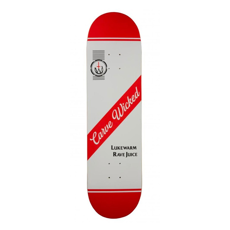 Carve Wicked Team Can White – 8.25″