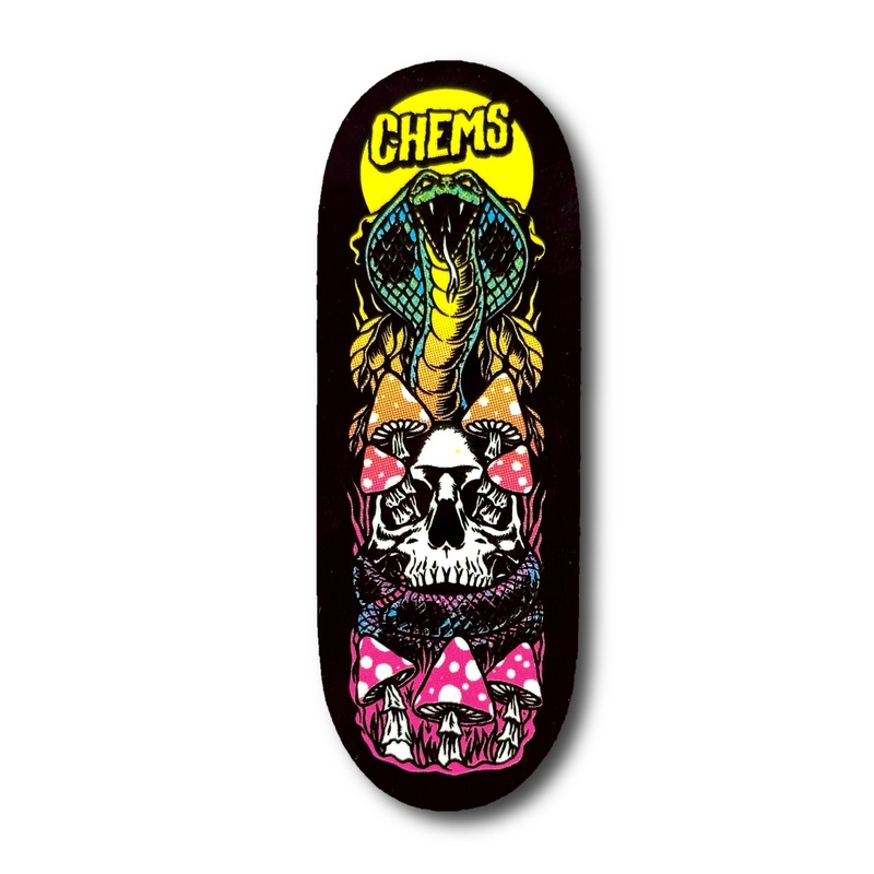 Chems Faded “Cobra” Fingerboard Deck 29mm Mid-Pro Popsicle