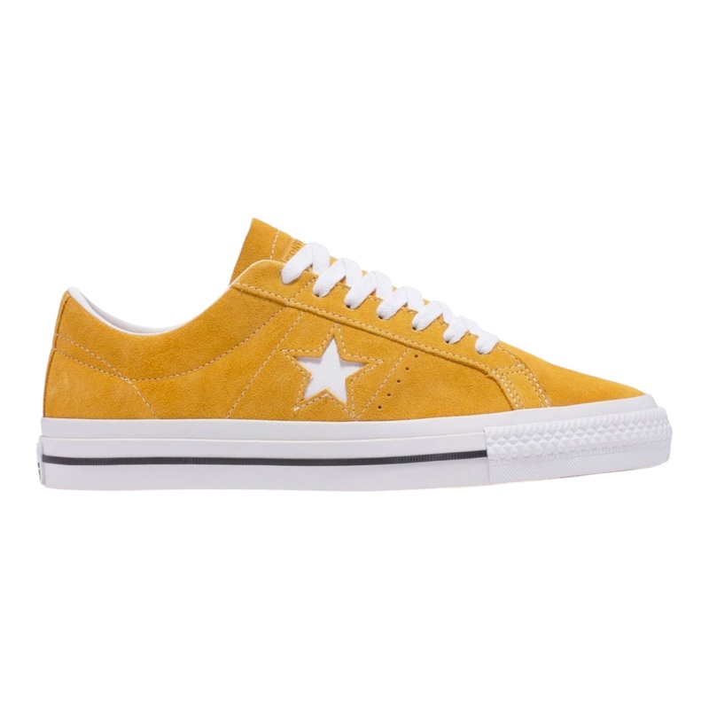 CONVERSE CONS ONE STAR PRO SUNFLOWER GOLD/WHITE/BLACK 5