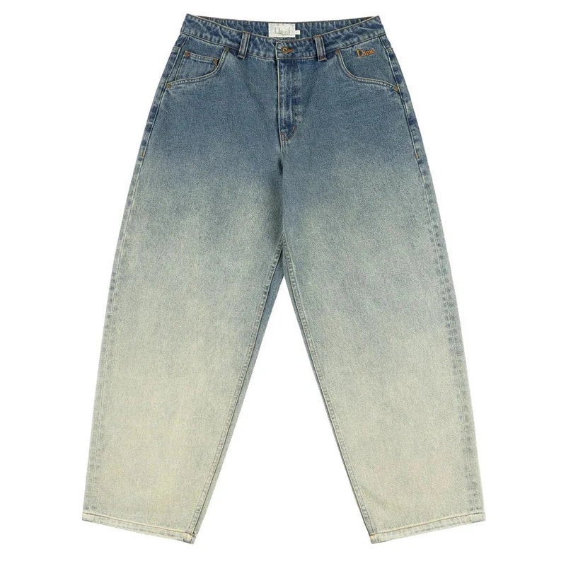 Dime Classic Baggy Denim Pants Dipped Sandblasted Indigo 28
