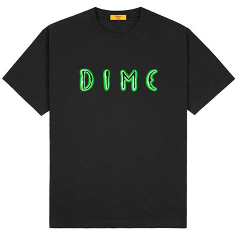 Dime Sil T Shirt Black Extra Large